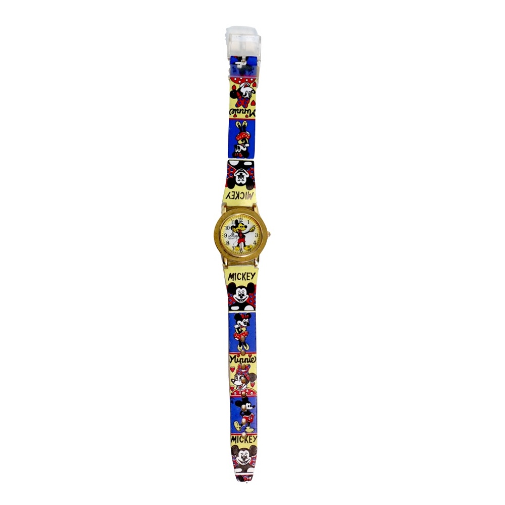 Lorus Mickey Mouse quartz watch with Mickey & Minnie band - Picture 6 of 10